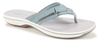 Thumbnail 1: Clarks Women's Breeze Sea Thong Sandals 