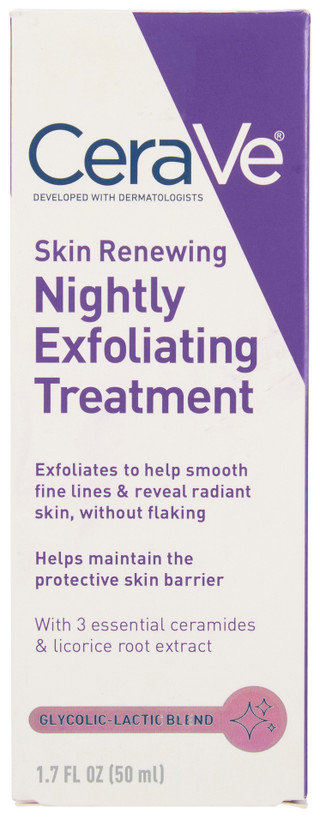 Thumbnail 1: CERAVE Exfoliate & Renew PM Treatment, 1.7 oz 