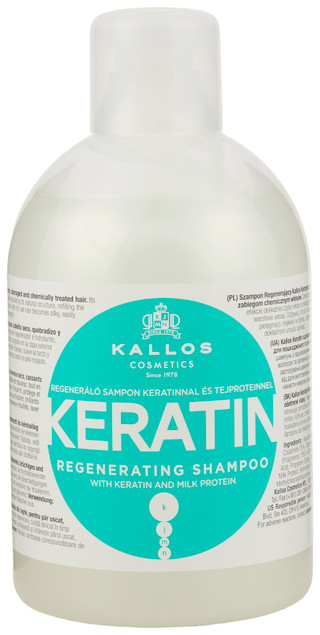 Thumbnail 1: KALLOS Keratin Shampoo, 1 Liter 