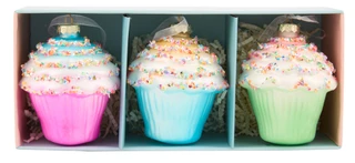 Thumbnail 1: ATELIER Sprinkle Muffin Ornament Set 