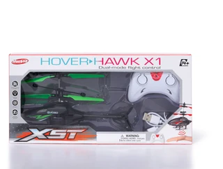Thumbnail 1: Hunson Hover Hawk X1 Dual-Mode Flight Control LED RC Helicopter 