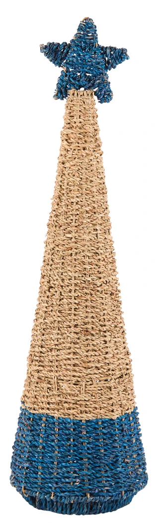Thumbnail 1: Caribbean Joe 31-Inch Seagrass Tree With Star Topper 