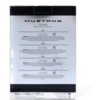 Thumbnail 2: Mustang Men's 4-Piece Eau de Toilette Coffret Set 