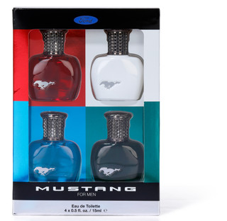 Thumbnail 1: Mustang Men's 4-Piece Eau de Toilette Coffret Set 