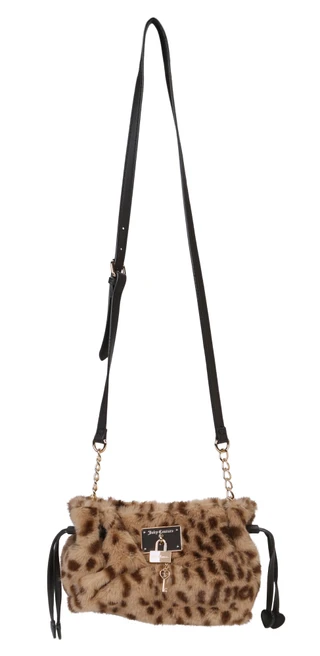 Thumbnail 1: Juicy Couture Faux Fur Animal Print Crossbody  