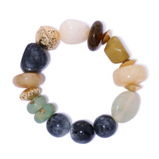 Thumbnail 1: CC By RC  Mixed Stone Stretch Bracelet  