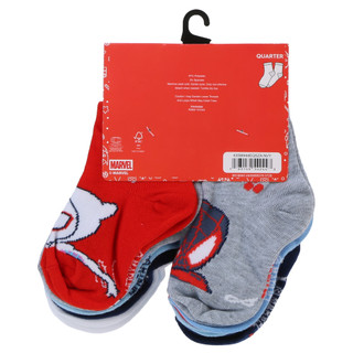 Thumbnail 2: Marvel Toddler Boys 10 Pk Christmas Spider-Man Quarter Socks 
