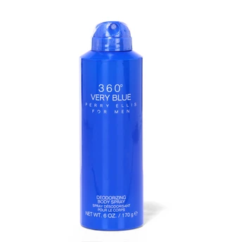 Thumbnail 1: Perry Ellis 8 oz 360 Very Blue Perry Ellis Deodorizing Body Spray 