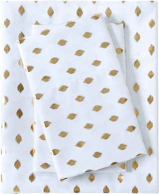 Thumbnail 5: Intelligent Design Intelligent Design Microfiber Metallic Dot Sheet Set 