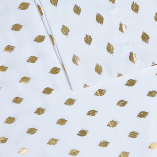 Thumbnail 30: Intelligent Design Intelligent Design Microfiber Metallic Dot Sheet Set 