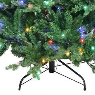 Thumbnail 6: Kurt Adler 7-Foot Pre-Lit Multi-color LED Jackson Pine Christmas Tree 