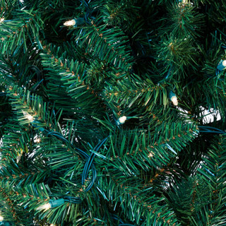 Thumbnail 4: Kurt Adler 4.5-Foot Pre-Lit Green Pine Christmas Tree 
