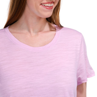 Thumbnail 6: Blue Sol Blue Sol Womens Solid Short Sleeve Luxey Scoop Top 