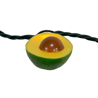 Thumbnail 14: Kurt Adler Kurt Adler UL 10-Light Avocado Light Set. 