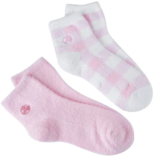 Thumbnail 2: Earth Therapeutics Earth Therapeutics 2 Pk Plaid Aloe Moisture Socks 