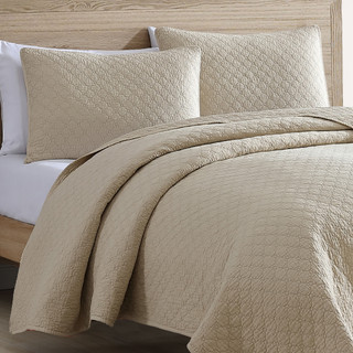 Thumbnail 12: Zest Kitchen + Home ZEST Kitchen + Home Azra Solid Quilt Set 