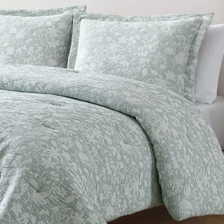 Thumbnail 8: Zest Kitchen + Home ZEST Kitchen + Home Ainara Floral Comforter Set 