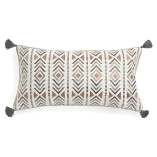 Thumbnail 2: Levtex Home Levtex Home Santa Fe Embroidered with Tassel Pillow 