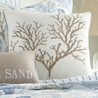 Thumbnail 4: Levtex Home Levtex Home Galapagos Coastal Coral Decorative Pillow 