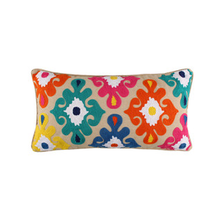 Thumbnail 2: Levtex Home Levtex Home Fantasia Crewel Pillow 