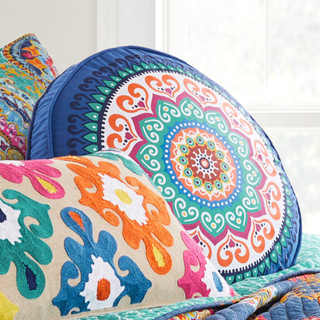 Thumbnail 2: Navy Teal Print