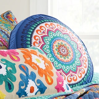 Thumbnail 4: Levtex Home Levtex Home Fantasia Round Medallion Pillow 