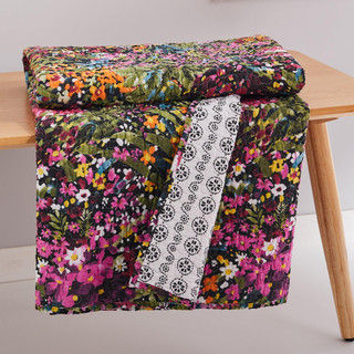 Thumbnail 2: Black/Pink Disty Floral