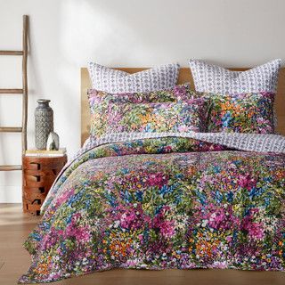 Thumbnail 2: Black/Pink Disty Floral