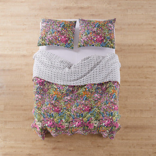 Thumbnail 15: Black/Pink Disty Floral