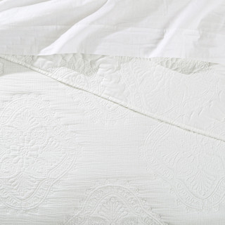 Thumbnail 20: Levtex Home Levtex Home White Muslin Quilt & Sham Set 