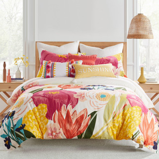 Thumbnail 3: White/Yellow Floral Print