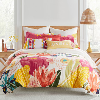 Thumbnail 4: Levtex Home Levtex Home Grandiflora Duvet Cover & Sham Set 