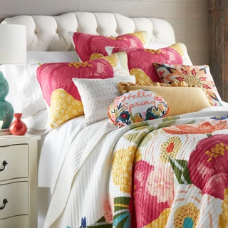 Thumbnail 9: Levtex Home Levtex Home Grandiflora Quilt & Sham Set 