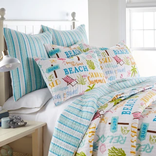 Thumbnail 12: Levtex Home Levtex Home Coastal Beach Days Quilt & Sham Set 