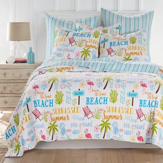 Thumbnail 8: Levtex Home Levtex Home Coastal Beach Days Quilt & Sham Set 