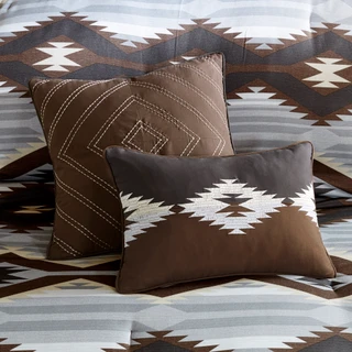 Thumbnail 34: Woolrich Woolrich Bitter Creek Oversized Comforter Set 