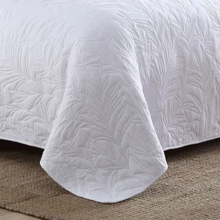Thumbnail 4: TOMMY BAHAMA Tommy Bahama Solid Costa Sera 100% Cotton Quilt 
