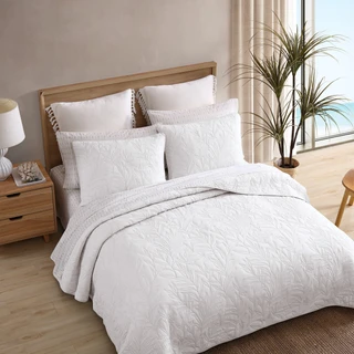 Thumbnail 7: TOMMY BAHAMA Tommy Bahama Solid Costa Sera 100% Cotton Quilt 