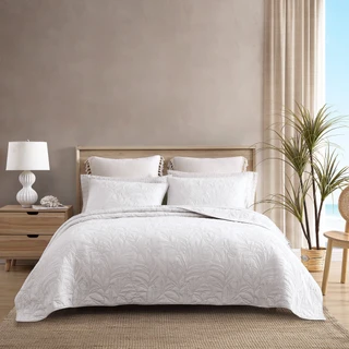 Thumbnail 1: TOMMY BAHAMA Tommy Bahama Solid Costa Sera 100% Cotton Quilt 