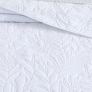 Thumbnail 10: TOMMY BAHAMA Tommy Bahama Solid Costa Sera 100% Cotton Quilt 