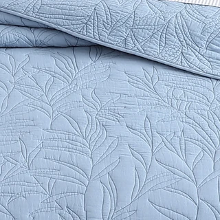 Thumbnail 44: TOMMY BAHAMA Tommy Bahama Solid Costa Sera 100% Cotton Quilt 