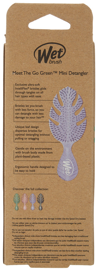 Thumbnail 2: Wet Brush Wet Brush Go Green Mini Detangler Hair Brush 