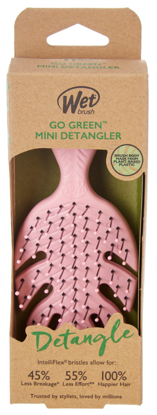 Thumbnail 2: Wet Brush Wet Brush Go Green Mini Detangler Hair Brush 