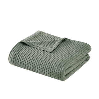 Thumbnail 12: CANNON CANNON Heritage Cotton Waffle Blanket 