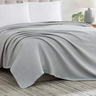 Thumbnail 6: CANNON CANNON Heritage Cotton Waffle Blanket 