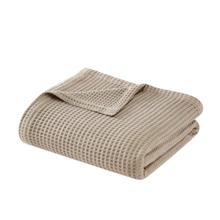 Thumbnail 12: CANNON CANNON Heritage Cotton Waffle Blanket 