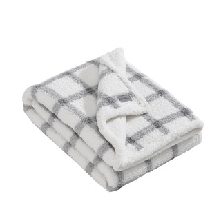 Thumbnail 2: Eddie Bauer Eddie Bauer Bunkhouse Plaid Sherpa Throw Blanket 