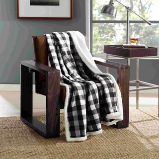Thumbnail 6: Eddie Bauer Eddie Bauer Cabin Plaid Twill Throw & Pillow Set 