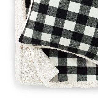 Thumbnail 4: Eddie Bauer Eddie Bauer Cabin Plaid Twill Throw & Pillow Set 