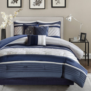 Thumbnail 8: Madison Park Madison Park Blaire 7-pc. Comforter Set 